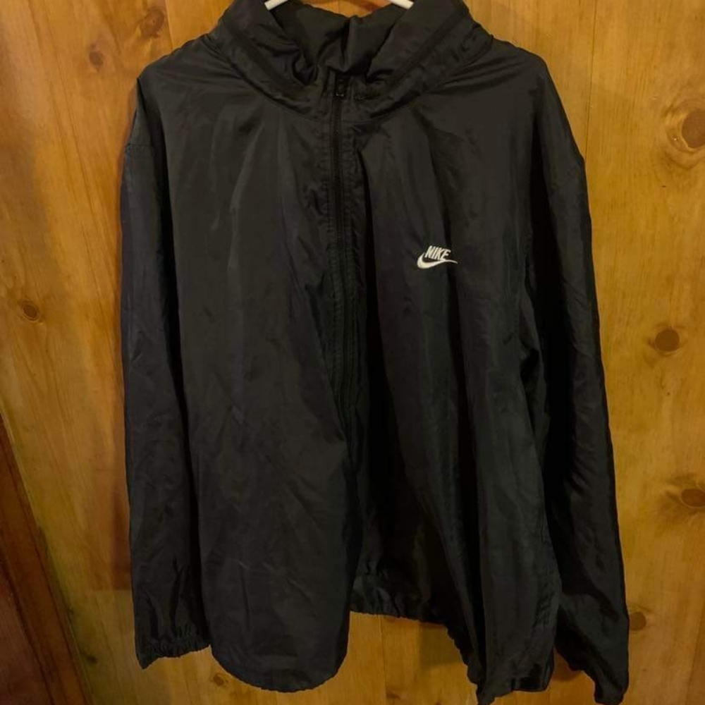 black Nike windbreaker jacket 4XL